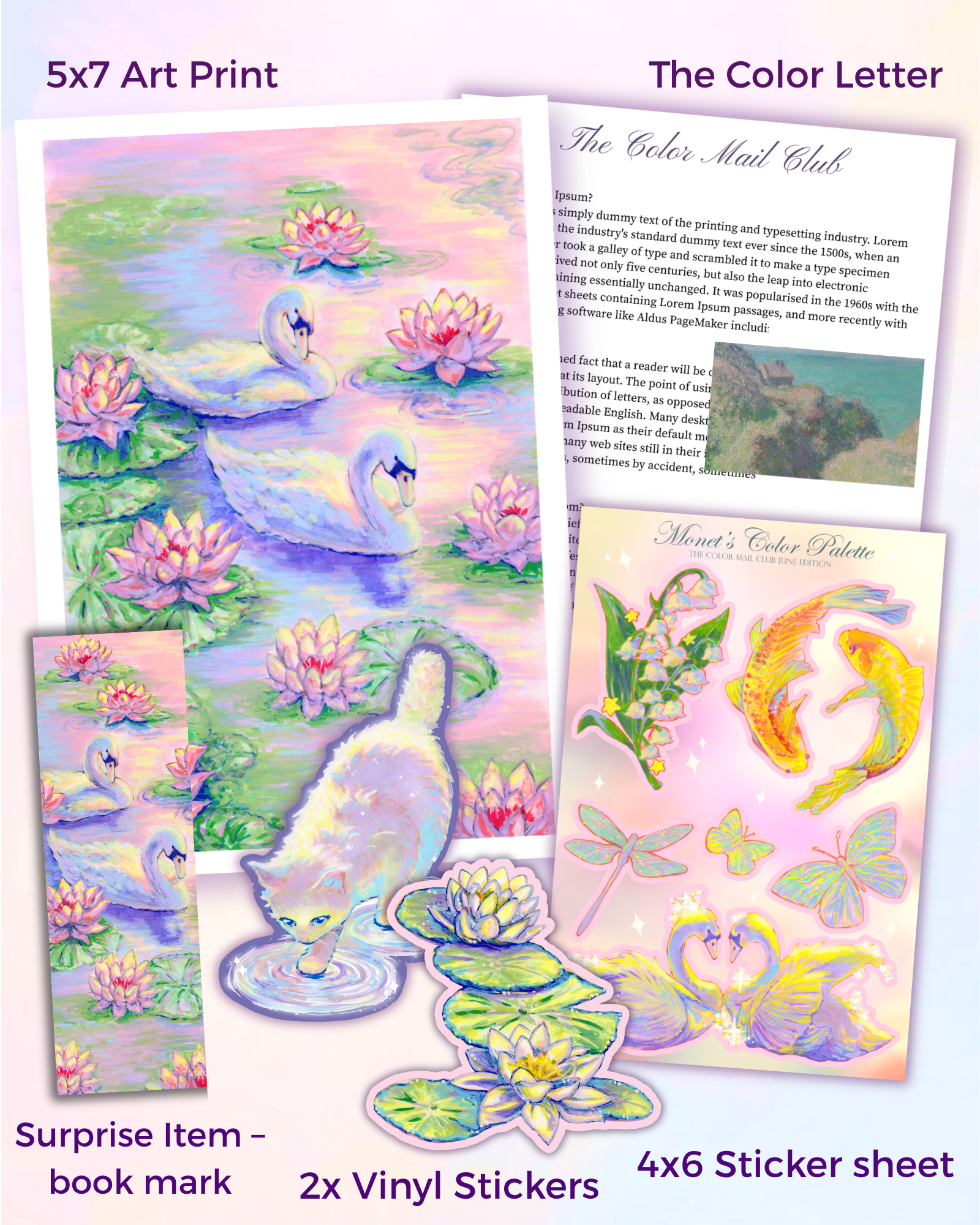 June Edition - Monet's Color Palette