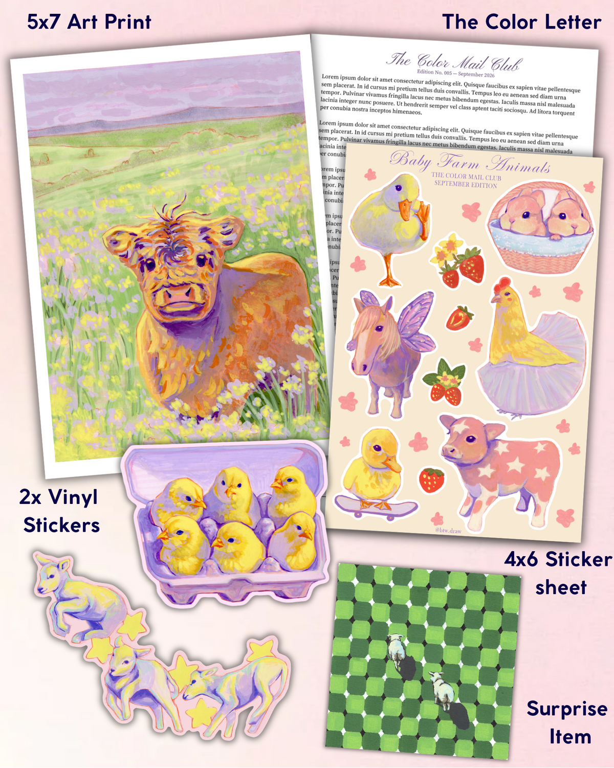 September Edition - Baby Farm Animals
